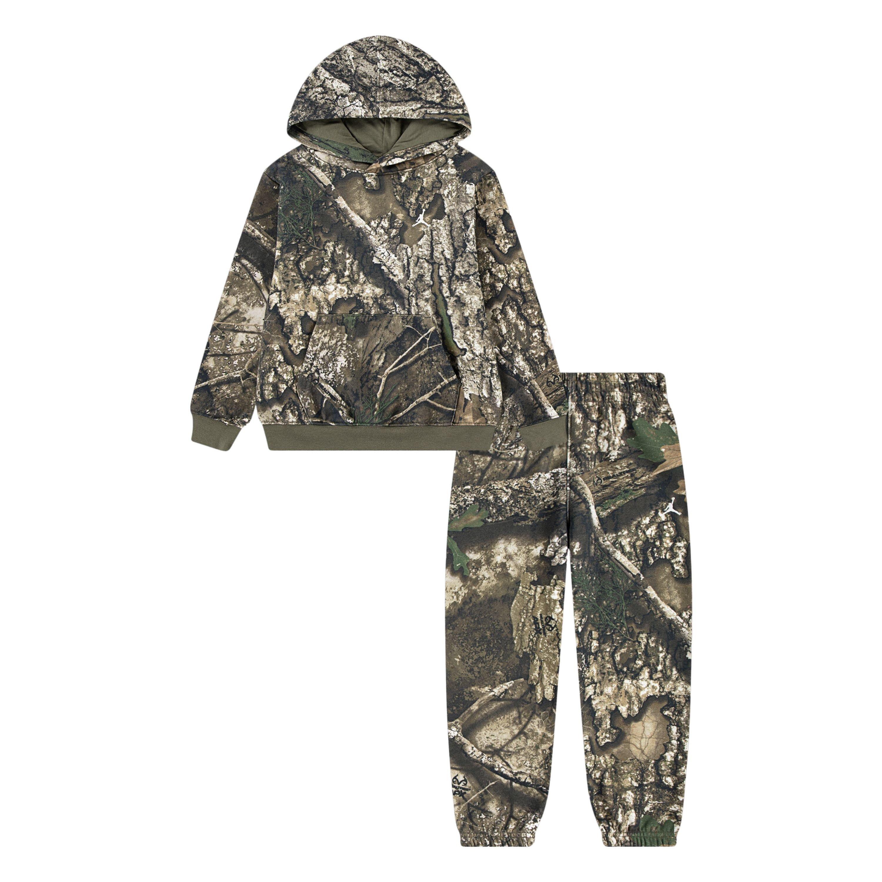 Jordan Little Kids' Real Tree Fleece 2-Piece Set